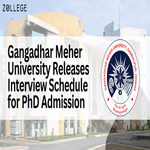 Gangadhar Meher University Releases Interview Schedule for PhD Admission